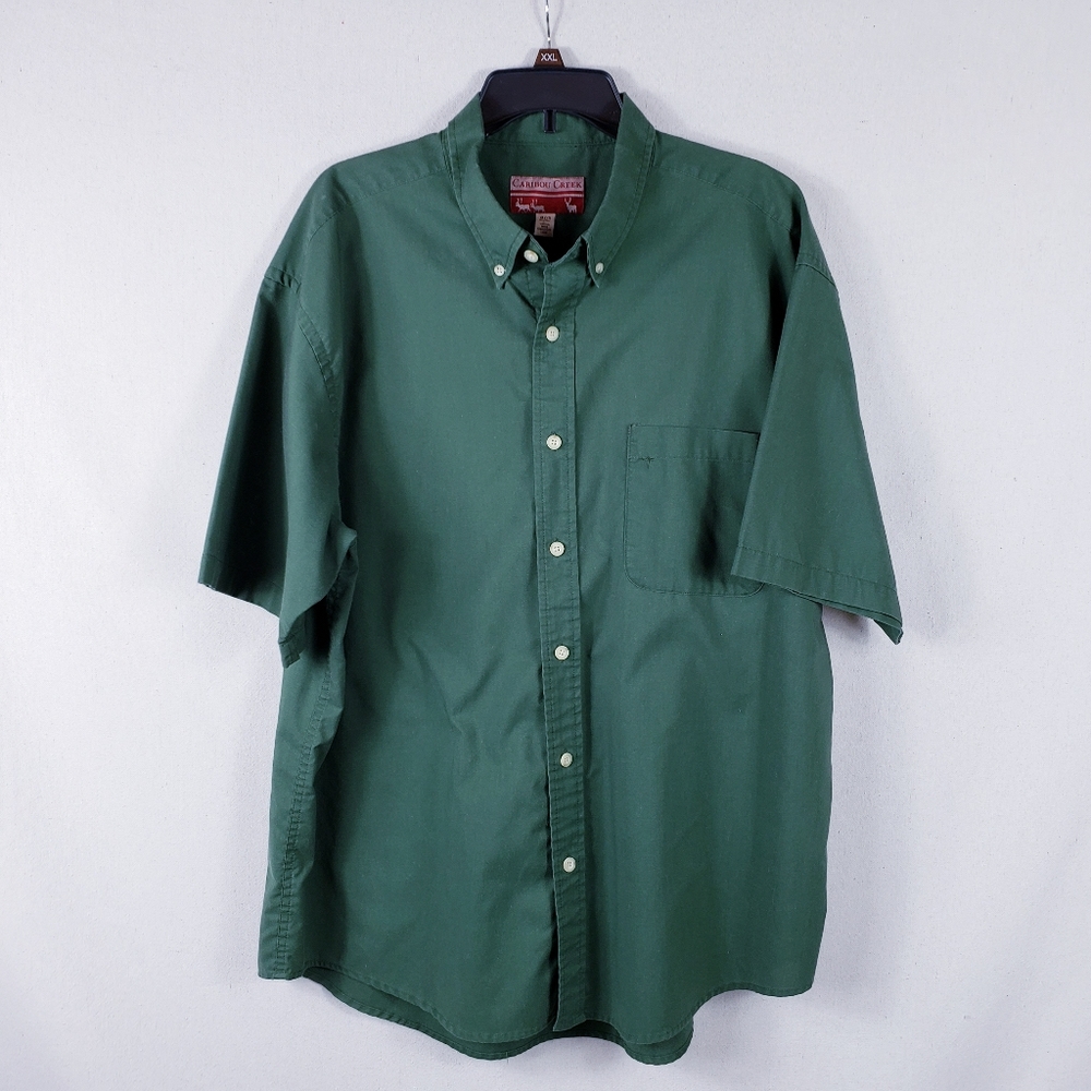 Caribou Creek Short Sleeve Button Down Shirt Bundle 100% Cotton - Picture 4 of 15